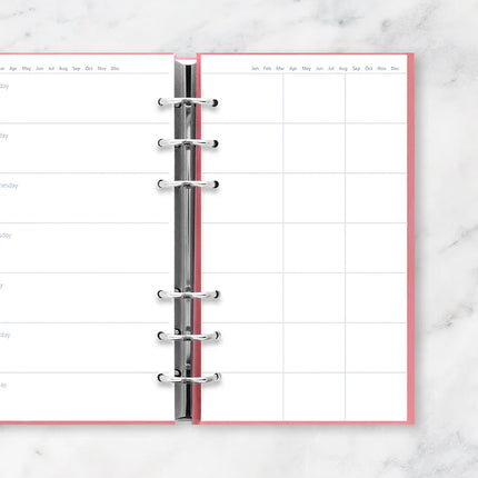 Filofax Clipbook - Refill Personal - Week To View - Diary Undated