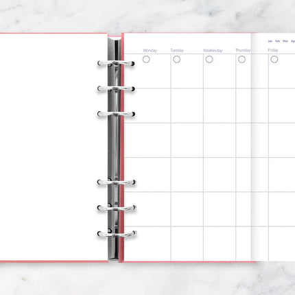 Filofax Clipbook - Refill Personal - Monthly Planner - Undated