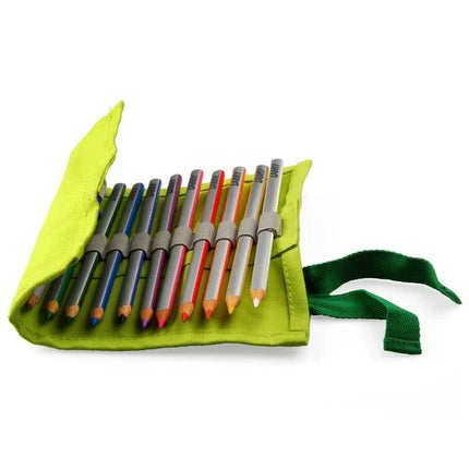 Lamy Coloured Pencils Plus in Cloth Roll & Sharpener - Pack of 12