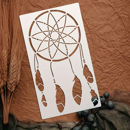 Mandala Stencils Large Dream Catchers - Set of 2