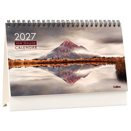 Collins Calendar Flip Over Desk NZ Pictorial - 210x150mm - 2027