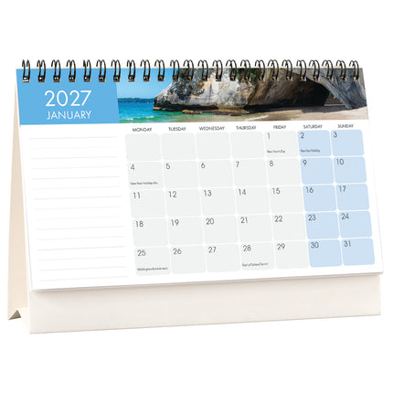 Collins Calendar Flip Over Desk NZ Pictorial - 210x150mm - 2027