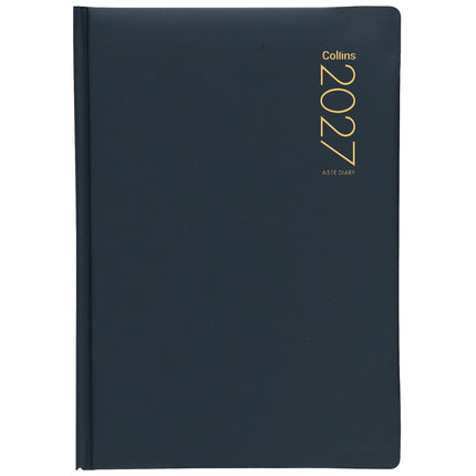 Collins Diary A5 - Day to View - Navy - 2027