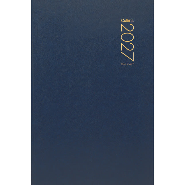 Collins Diary 8x5" - Week to View - Navy - 2027