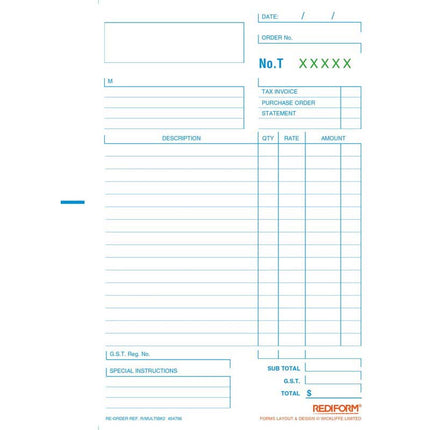 Rediform Book Multipurpose - Duplicate - 50 Leaf