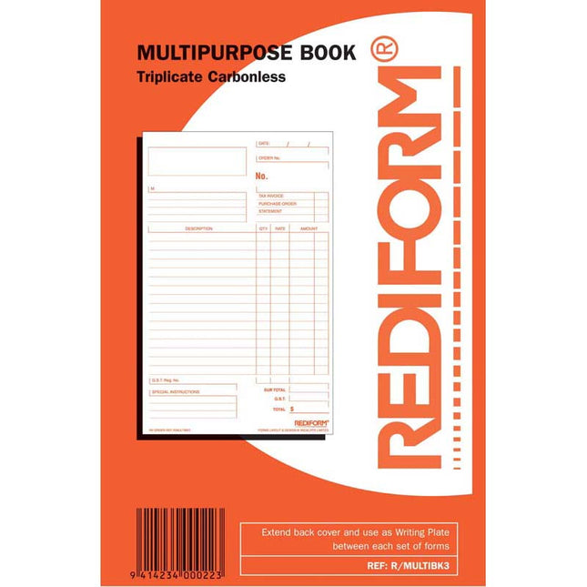 Rediform Book Multipurpose - Triplicate - 50 Leaf