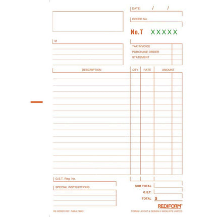 Rediform Book Multipurpose - Triplicate - 50 Leaf