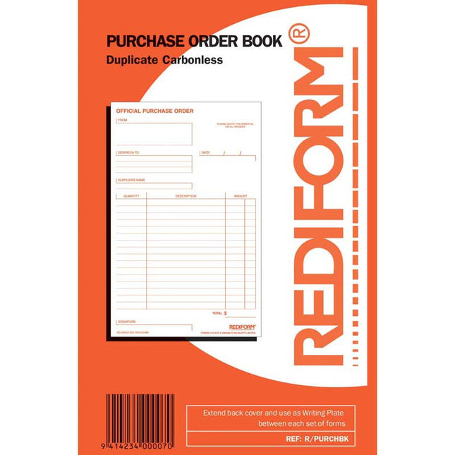 Rediform Book Purchase Order - Duplicate - 50 Leaf