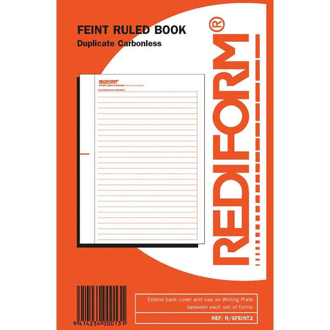 Rediform Book Feint Ruled - Duplicate - 50 Leaf