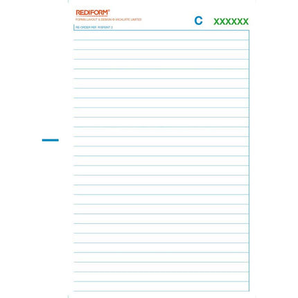 Rediform Book Feint Ruled - Duplicate - 50 Leaf