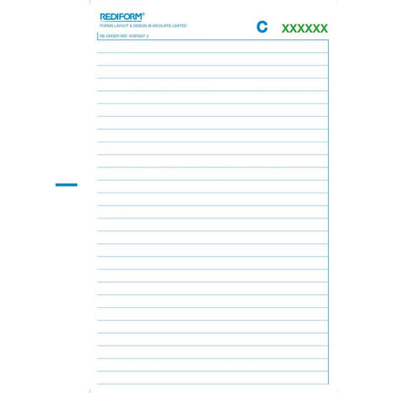 Rediform Book Feint Ruled - Duplicate - 50 Leaf