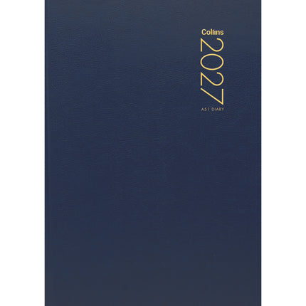 Collins Diary A5 - Day to View - Navy - 2027