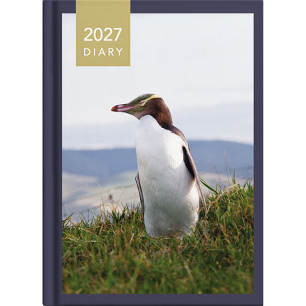 Collins Diary A5 NZ Birds - Day to Page - 2027 - Pack of 4