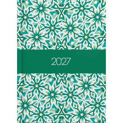 Collins Diary A6 Kaleidoscope - Week To View - 2027 - Pack of 3