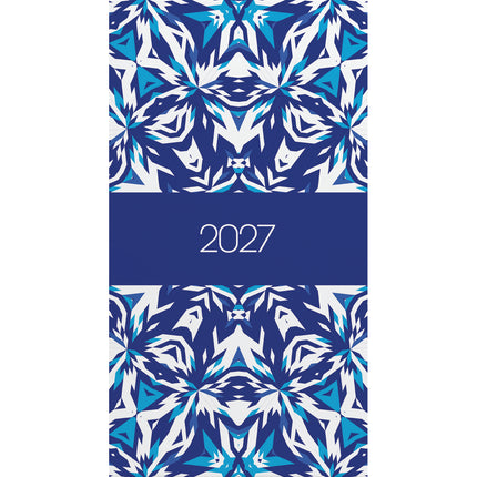 Collins Diary Slimline Kaleidoscope - Week To View - 2027 - Pack of 3
