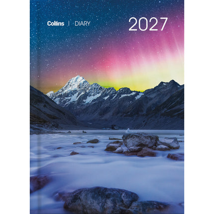 Collins Diary A5 NZ Majestic Landscapes - Day to Page - 2027 - Pack of 4