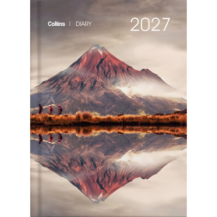 Collins Diary A5 NZ Majestic Landscapes - Day to Page - 2027 - Pack of 4