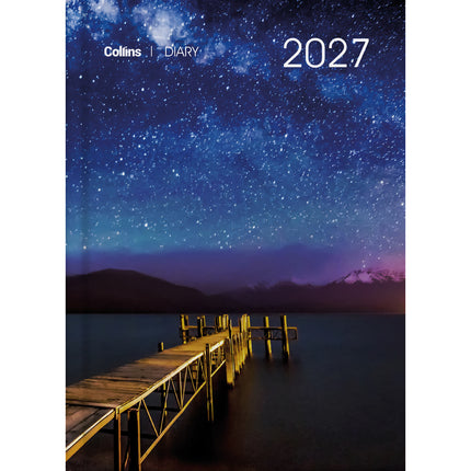 Collins Diary A5 NZ Majestic Landscapes - Day to Page - 2027 - Pack of 4