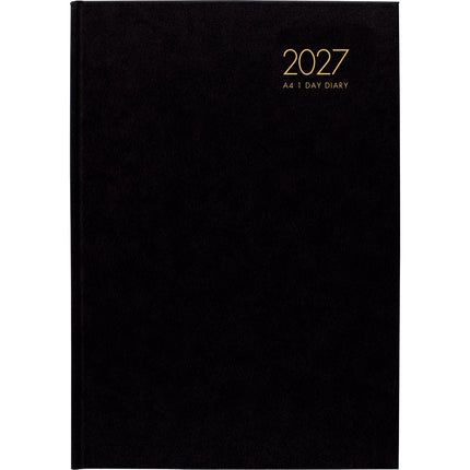 Windsor Diary A41 - Day To Page - Black 2027