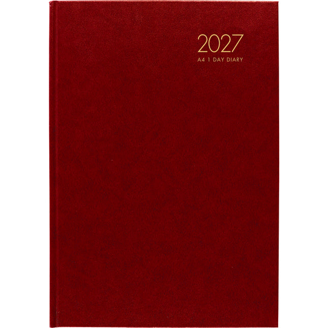 Windsor Diary A41 - Day To Page - Red 2027