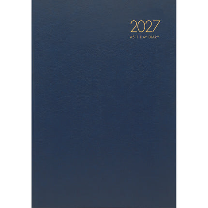 Windsor Diary A51 - Day To Page - Navy 2027