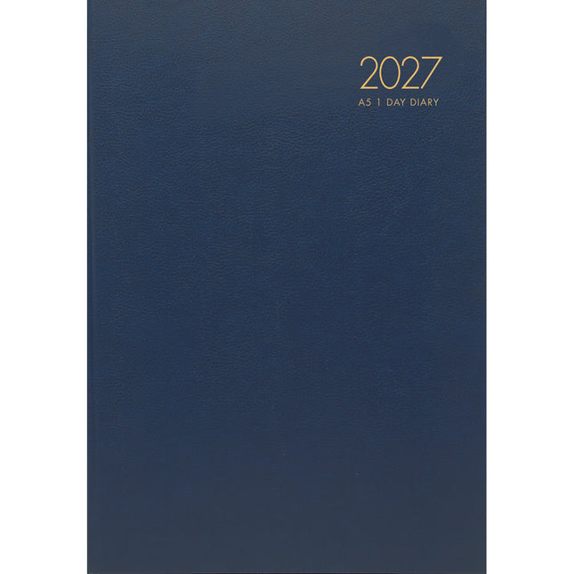 Windsor Diary A51 - Day To Page - Navy 2027
