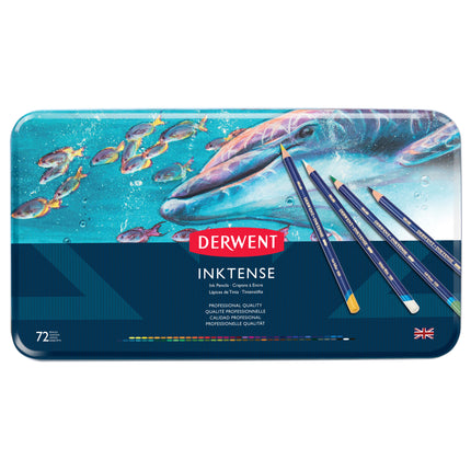 Derwent Inktense Water Soluble Pencils - Tin of 72