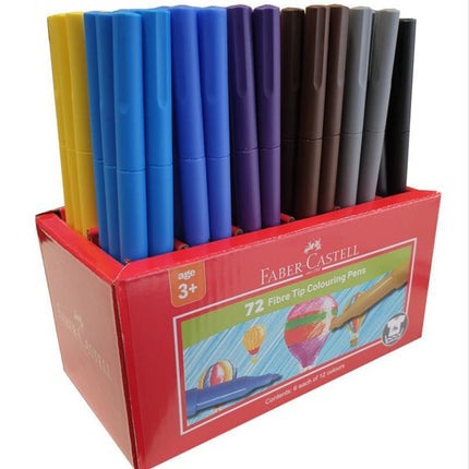 Faber-Castell Felt Tip Markers - Caddy of 72