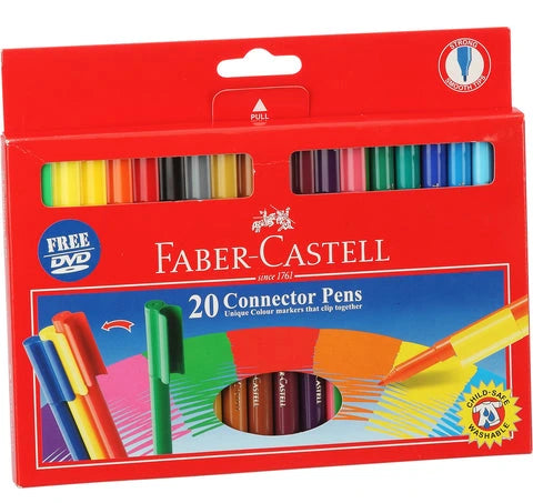 Faber-Castell Connector Pens - Pack of 20