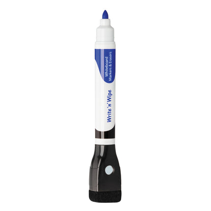 Write n Wipe 2 in 1 Whiteboard Dual Markers 6 Colours - Pack of 3
