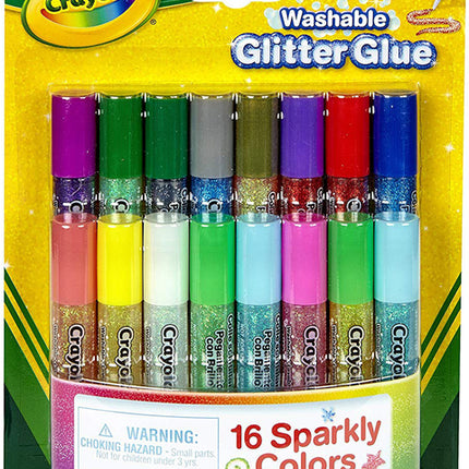 Crayola Glitter Glues - Pack of 16