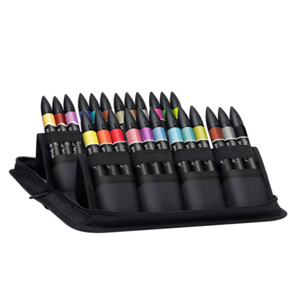 Winsor & Newton ProMarker - Mixed Marker Wallet of 24