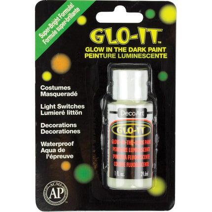 DecoArt Glo-It Glow in the Dark Paint - 29.6ml