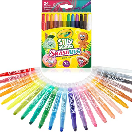 Crayola Smash Ups Mini Twistables Crayons - Pack of 24