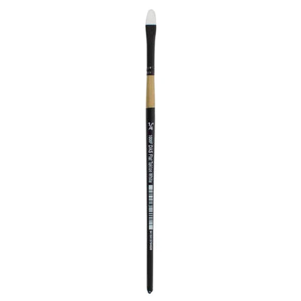 DAS S1008F Taklon Short Handle Brush - Flat