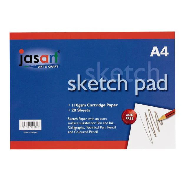 Jasart Sketch Pad A4 - 110gsm