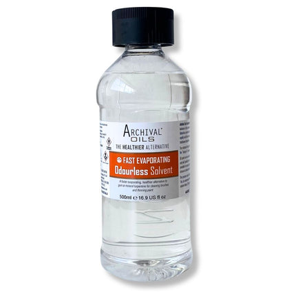 Archival Oils Odourless Fast Evaporating Solvent