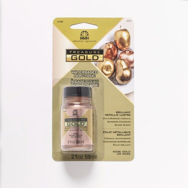 FolkArt Treasure Gold - 59ml (2oz) Rose Gold