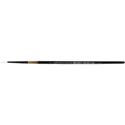 DAS S1008R Taklon Short Handle Brush - Round