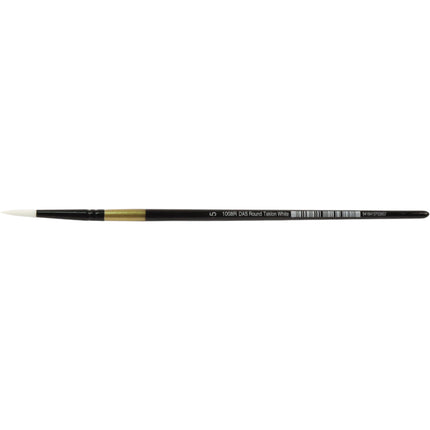 DAS S1008R Taklon Short Handle Brush - Round