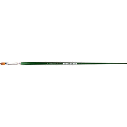 DAS S1068FR Synthetic Long Handle Brush - Filbert