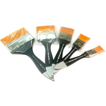 DAS S631 Golden Nylon Brush - Wide Flat