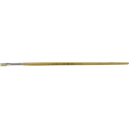 DAS S642 Squirrel White Hog Bristle Brush - Flat