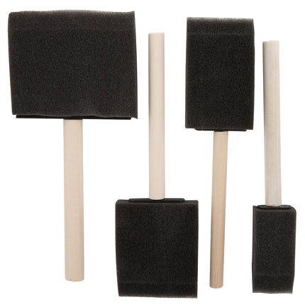 DAS Foam Brushes - Set of 4