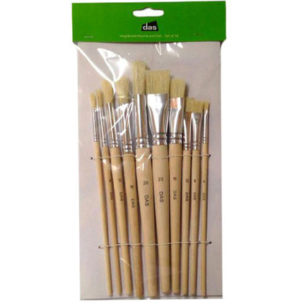 DAS Artist Brushes - Set of 10