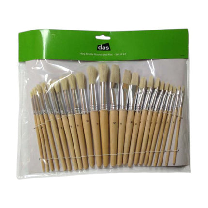 DAS Bristle Stubby Brush - Set of 24