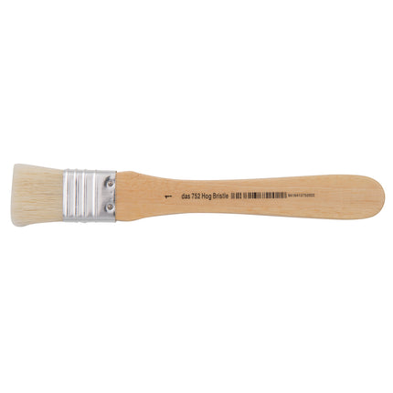 DAS 752 Squirrel White Hog Bristle Brush - Wide