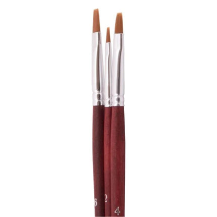 DAS 28-V Taklon Brush Set - Shader - Pack of 3