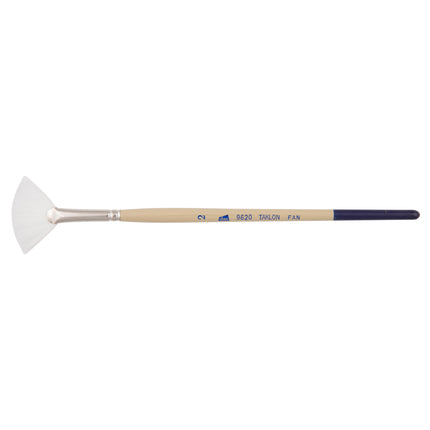 DAS S9620 White Taklon Brush - Fan