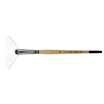 DAS S9620 White Taklon Brush - Fan